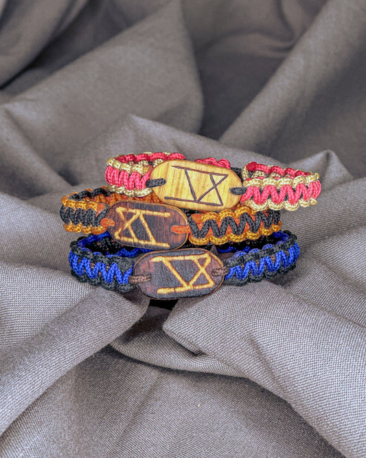 Draugystės Vikingų runų apyrankė