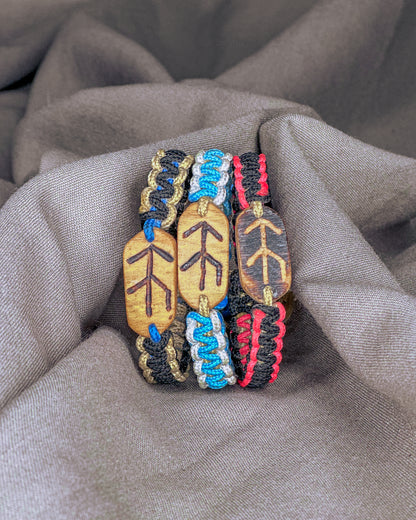 Vilties Vikingų runų apyrankė