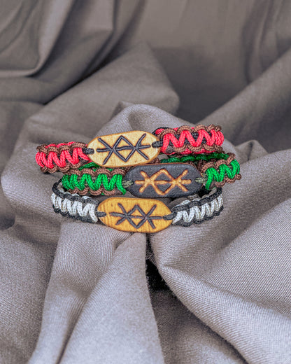 Apsaugos Vikingų runų apyrankė