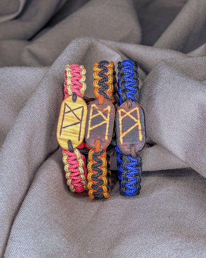 Draugystės Vikingų runų apyrankė