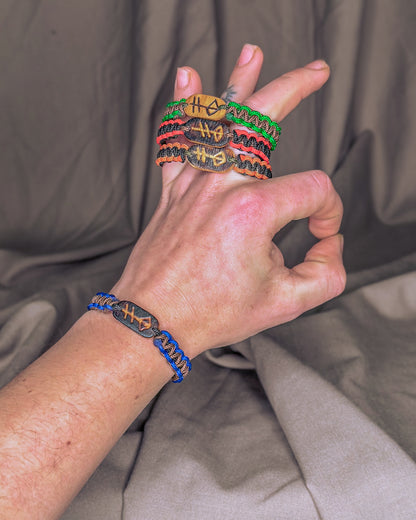 Kūrybos Vikingų runų apyrankė