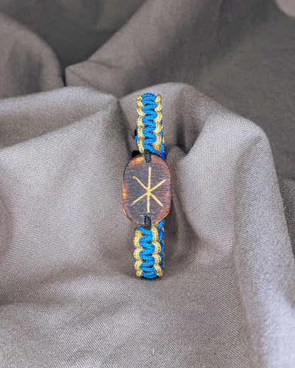 Stiprybės Vikingų runų apyrankė