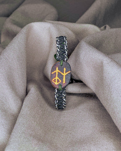 Išminties Vikingų runų apyrankė