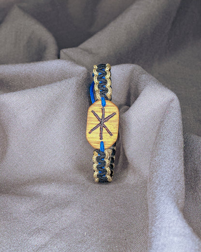 Stiprybės Vikingų runų apyrankė