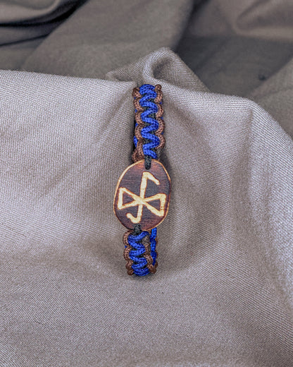 Dvasinio augimo Vikingu runų apyrankė