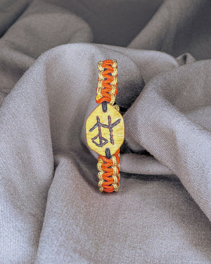 Išminties Vikingų runų apyrankė