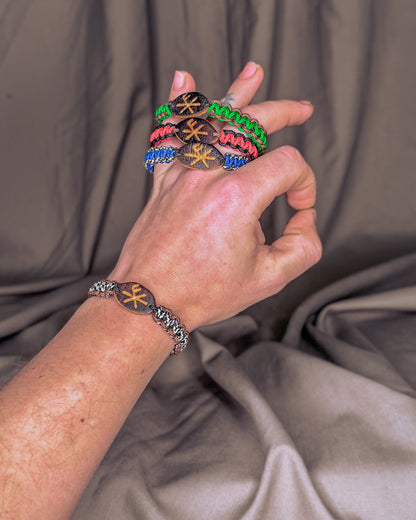 Sėkmės Vikingų runų apyrankė