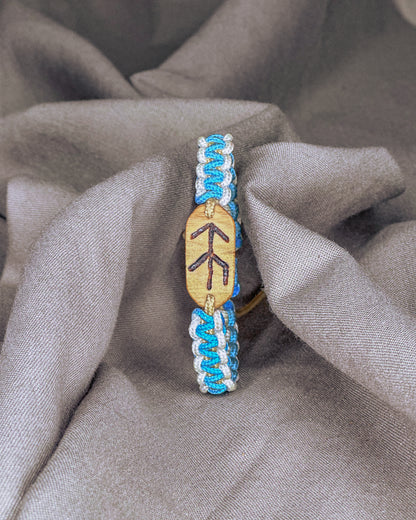 Vilties Vikingų runų apyrankė