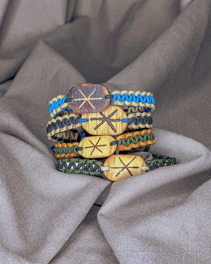 Stiprybės Vikingų runų apyrankė